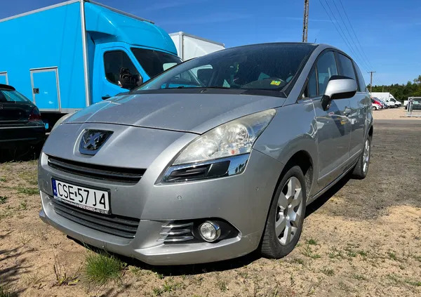 peugeot 5008 Peugeot 5008 cena 9999 przebieg: 173947, rok produkcji 2012 z Więcbork